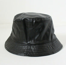 Pleather Reversible Bucket Hat